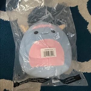 Cute Blue and Pink Plush Toy
